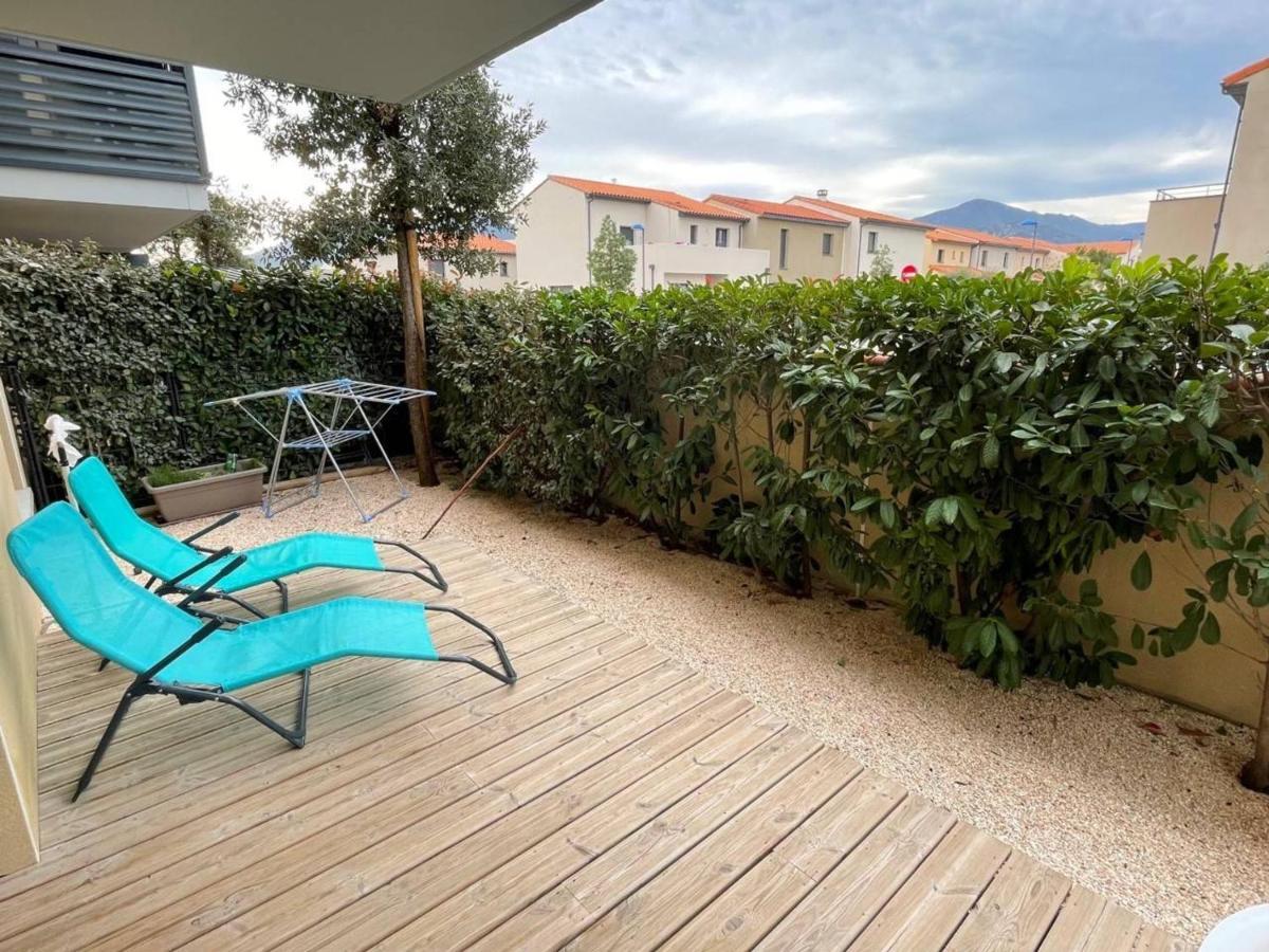 Appartement 3 Pieces Avec Terrasse Et Jardin, Proche Plage Et Commerces, 2 Parkings, Argeles-Sur-Mer - Fr-1-225-773 Extérieur photo